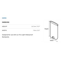 OverBoard Trinkbeutel mit Schlauch 2 Liter