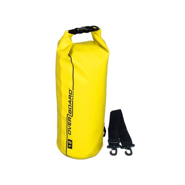 Overboard Dry Tube Bag 12 Liter yellow