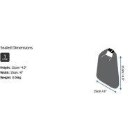 Overboard Dry Pouch 1 Liter yellow