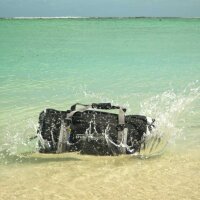Overboard Waterproof Duffel Bag 60 Liters Black