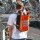 OverBoard wasserdichter Rucksack Pro-Vis 20 Lit Or