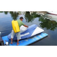 OverBoard wasserdichter Packsack 40 Liter weiss