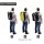 OverBoard wasserdichter Rucksack 20 Liter Schwarz