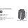 OverBoard wasserdichter Rucksack 30 Liter Schwarz