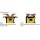OverBoard wasserdichter Rucksack 45 Liter Gelb